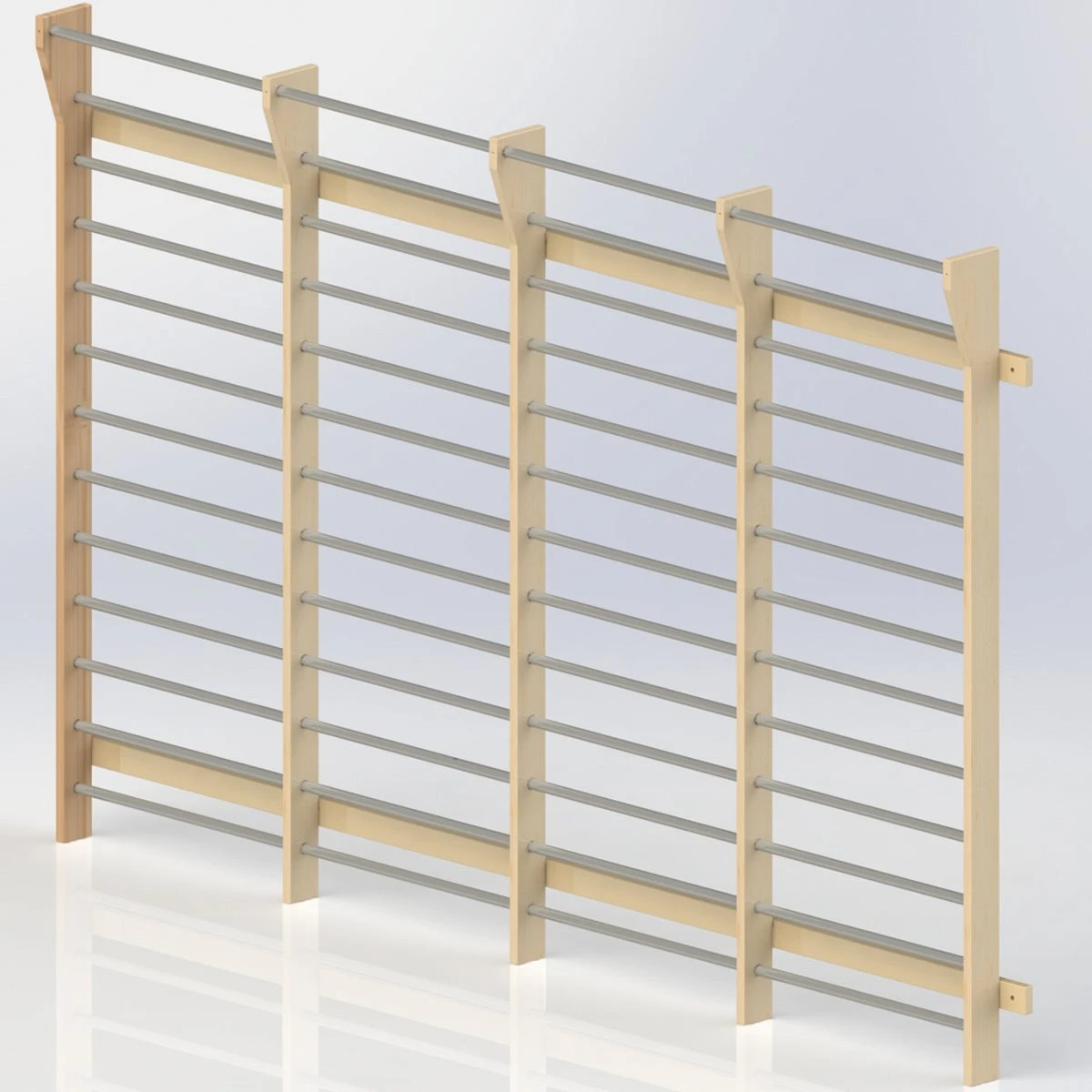 QUADRUPLE Wall Bar 12' X 8' (2m45 X 3m40)