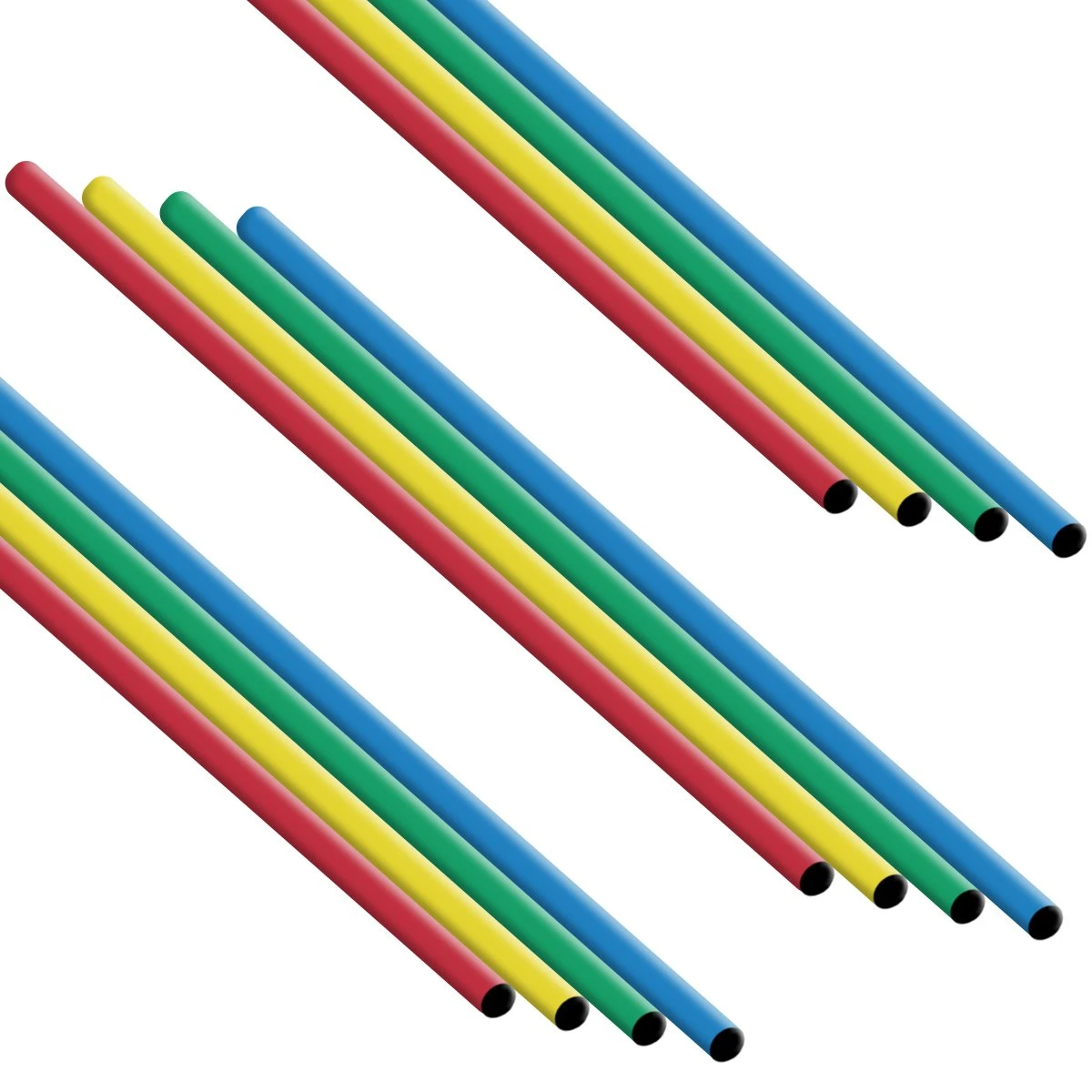 Set Of 12 Gym Poles 47" (120cm)