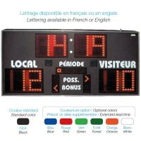 AMS Basketball Electronic Scoreboard 80" X 40" (2 M 05 X 1 M)