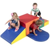 Children's Factory Soft Foam And Vinyl Tunnel Climber