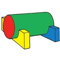 Log With Cradles 24" (61cm) Dia.