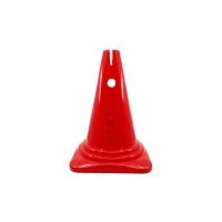 Hard Plastic Cone With Holed Sides, 12" (30.5 Cm)