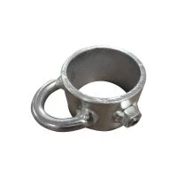 Zinc Plated Steel Ring And Hook For Climbing Rope
