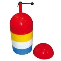 Set Of 36 Dome Cones With Rack