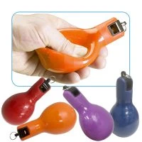 The Original Soft PVC Squeze Wizzball Whistle