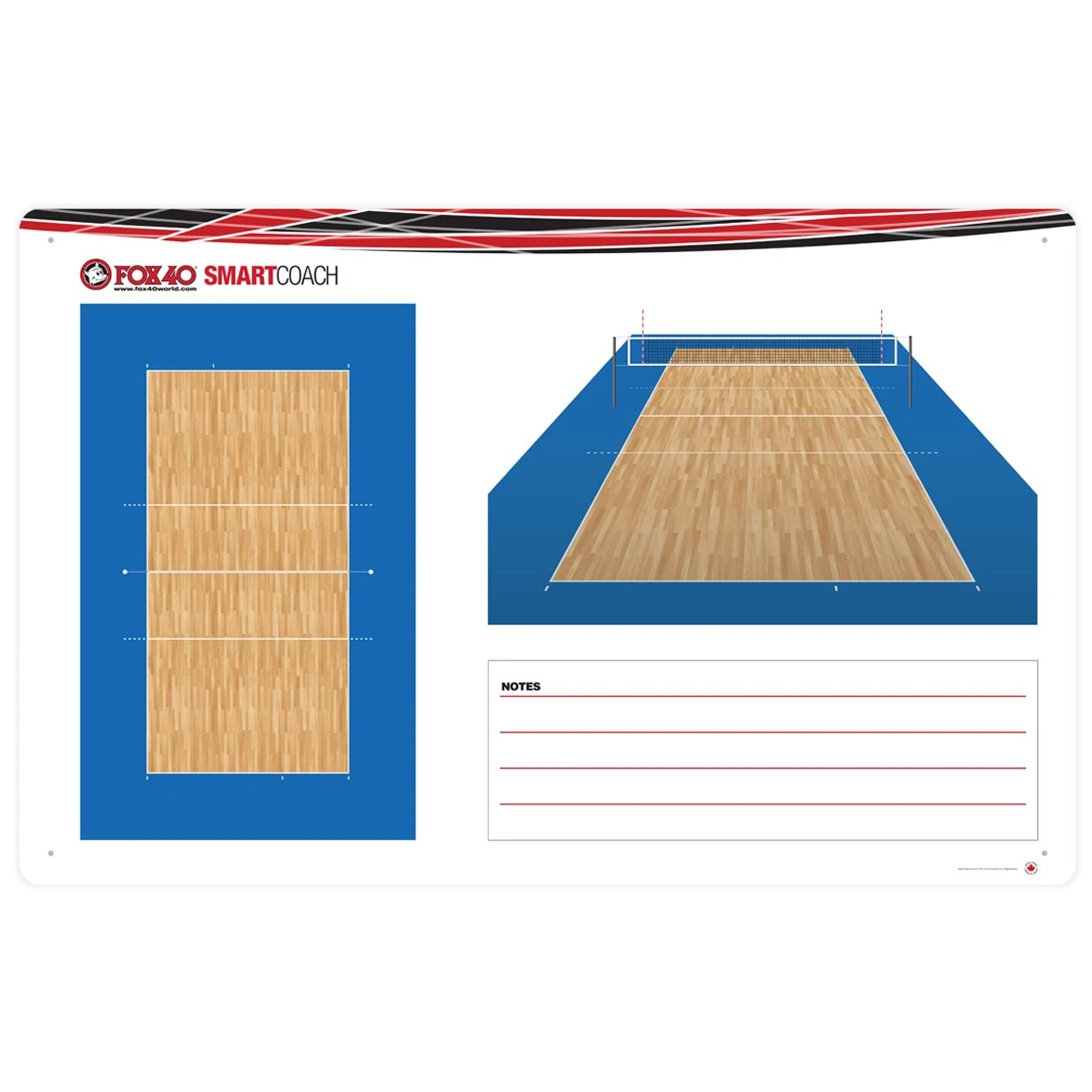 FOX40 SMART COACH Sport Coaching Boards - Very Large And RIDID 50" X 32" - Image 3