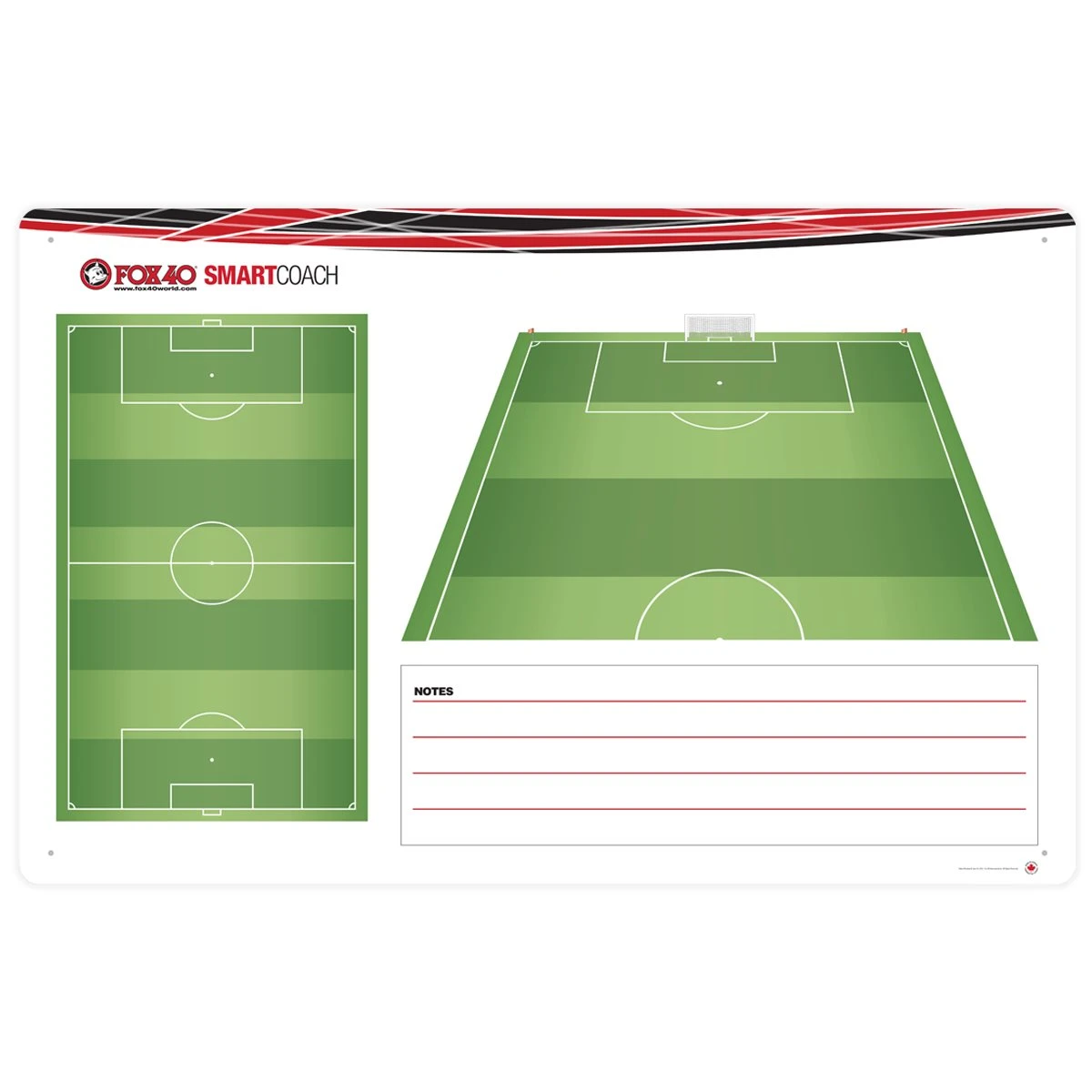 FOX40 SMART COACH Sport Coaching Boards - Very Large And RIDID 50" X 32"