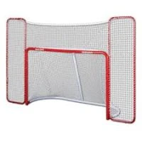 Bauer Performance 72" Steel Hockey Goal With Backstop